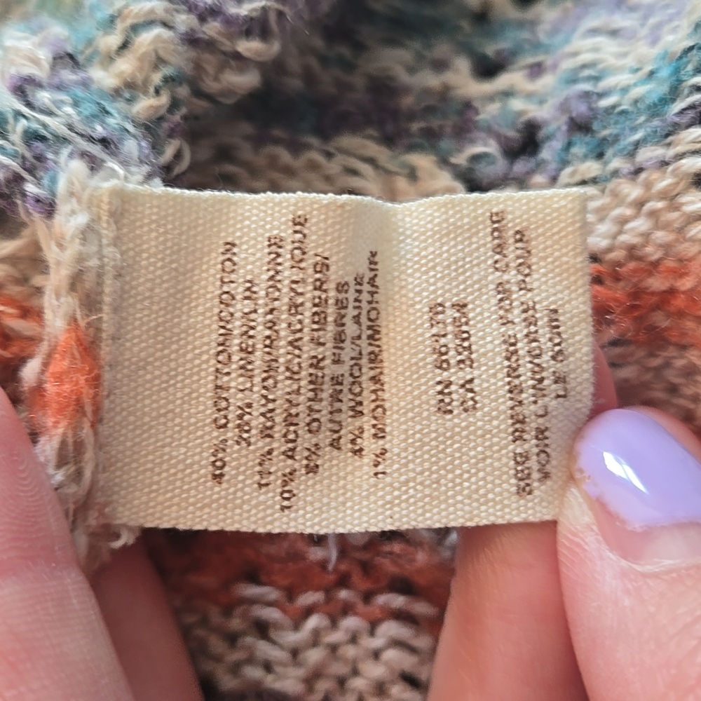 Free People Lost In The Forest Cropped Sweater - Picture 5 of 6